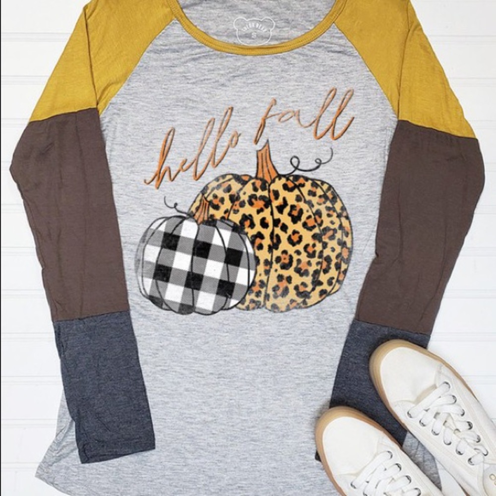 Host Pick ✨ Hello fall long sleeve tee 🍁